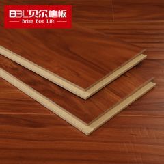 貝爾地板 強化復合地板 12mm負離子蘋果系列 PG006龍鳳香檀(新10片裝)